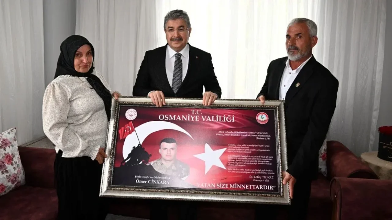 Vali Erdinç Yılmaz’dan Şehit Ailelerine Destek Ziyareti
