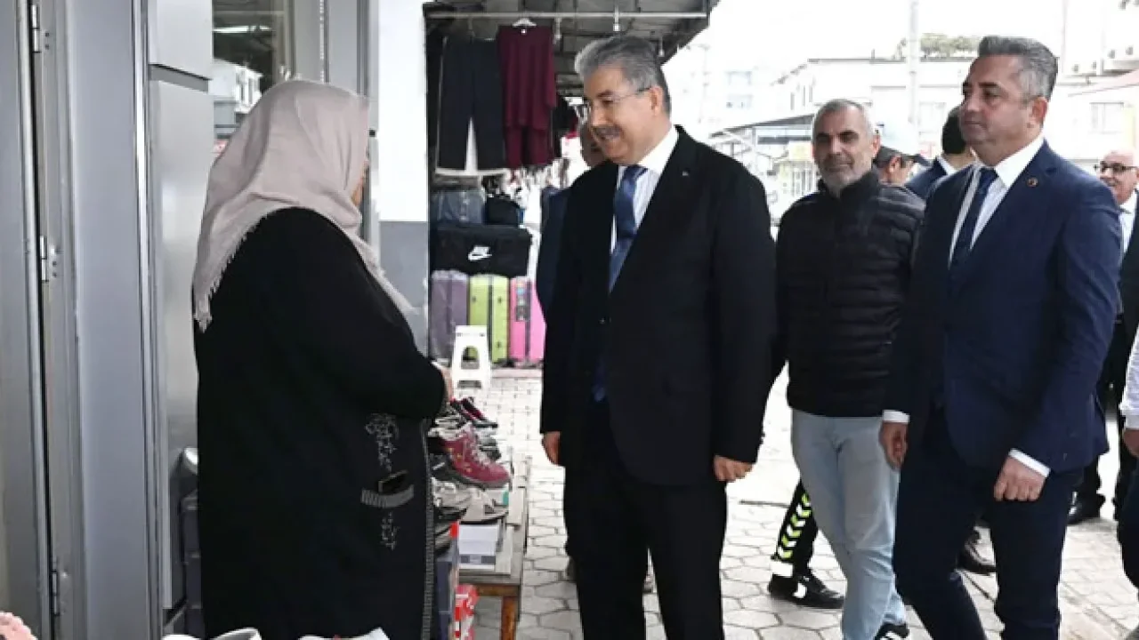 Vali Erdinç Yılmaz Esnafla Bir Araya Gelmeye Devam Ediyor