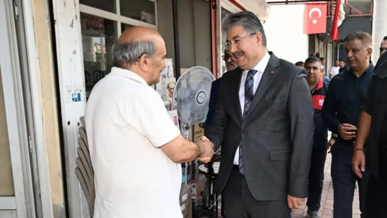 Vali Erdinç Yılmaz Esnafla Buluştu, Sorunları Dinledi