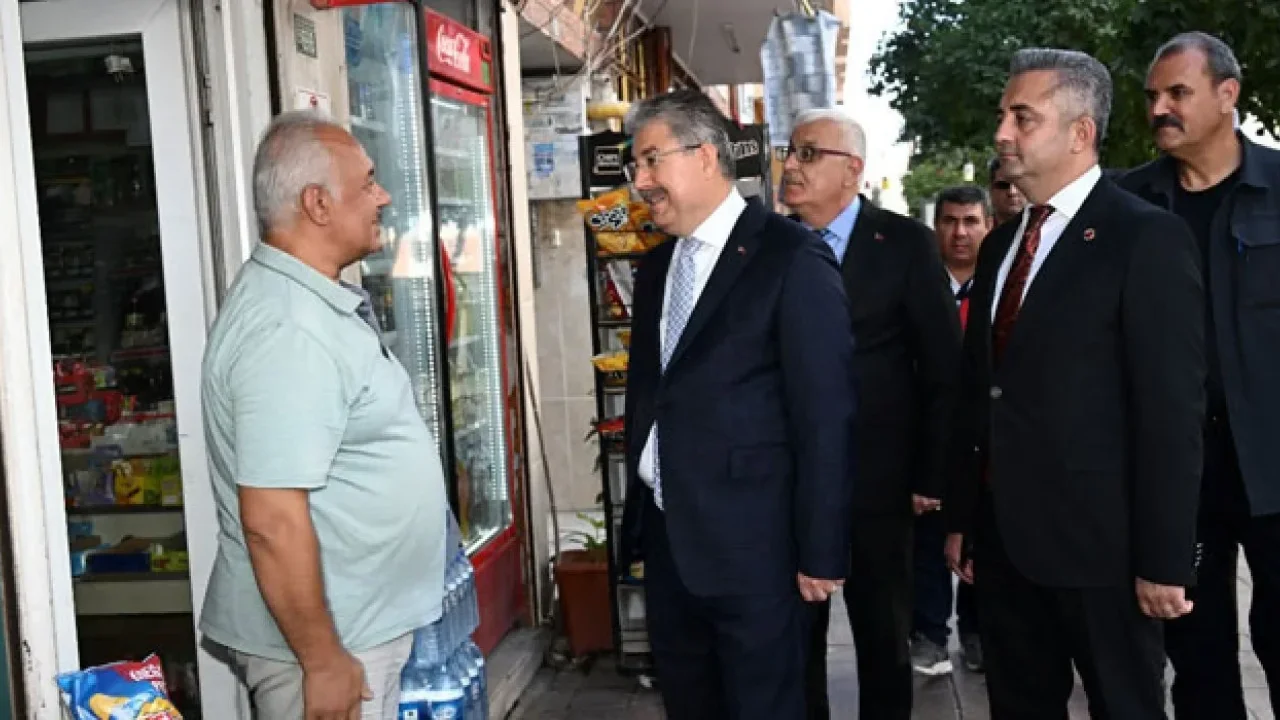 Vali Erdinç Yılmaz Osmaniye’de Esnaf Ziyaretlerini Sürdürüyor