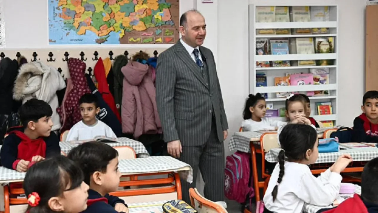 Vali Serdengeçti’den Dede Korkut İlkokulu Ziyareti