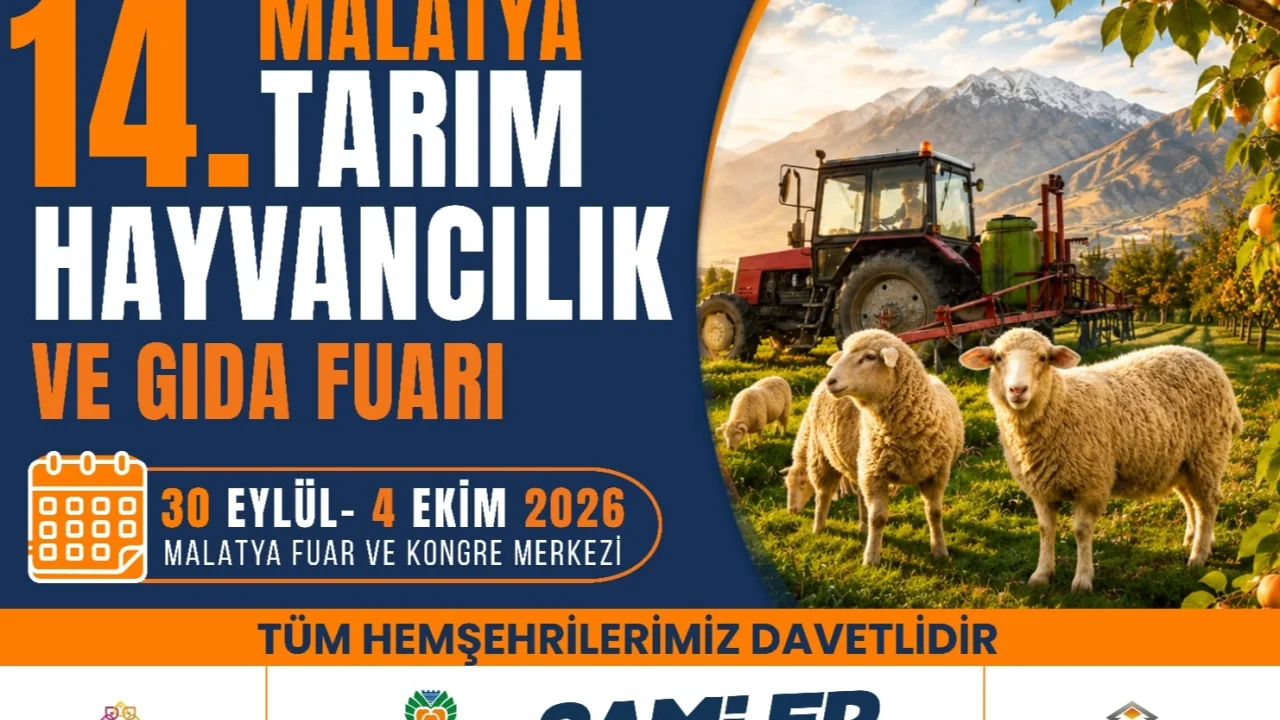 14. Malatya Tarım, Hayvancılık ve Gıda Fuarı Açılıyor