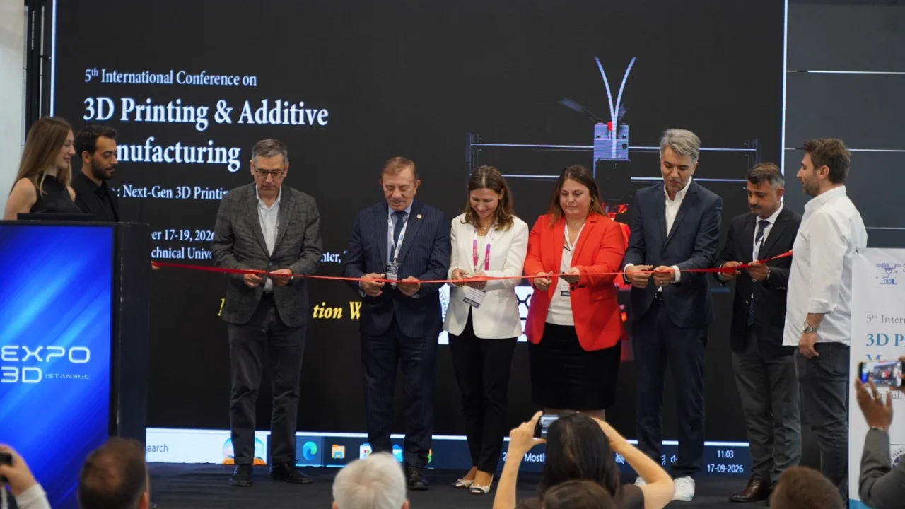 3D baskı teknolojileri fuarı İstanbul’da kapılarını açtı