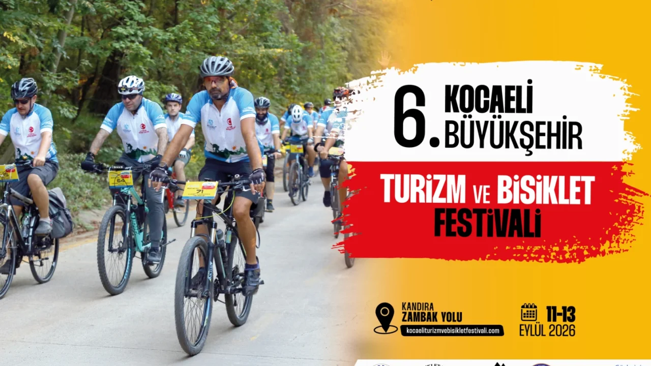 6. Kocaeli Büyükşehir Turizm ve Bisiklet Festivali Başladı