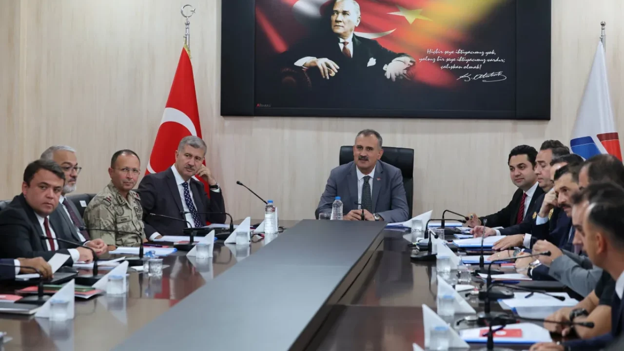 AİÇÜ'de "Üniversite Güvenlik Toplantısı" gerçekleştirildi