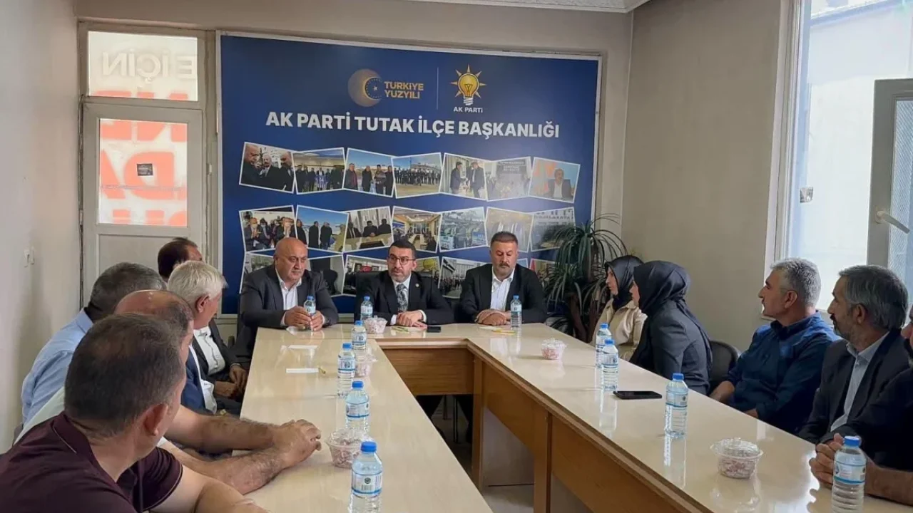 AK Parti Tutak teşkilatını Milletvekili Çalkın ziyaret etti