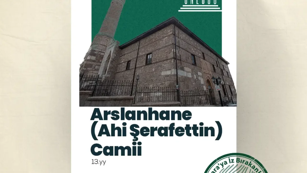 AKK Ankara'ya İz Bırakanlar'ın konusu Arslanhane Camii oldu
