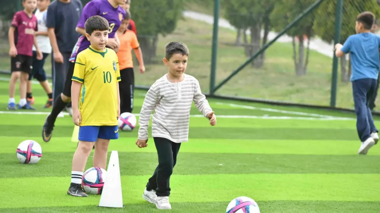 Ankara Pursaklar’da çocuklar için spor vakti
