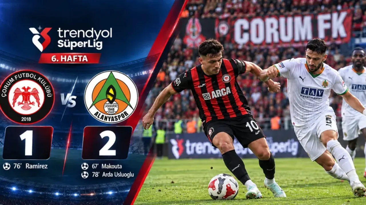 ARCA Çorum FK evinde Alanyaspor’a yenildi