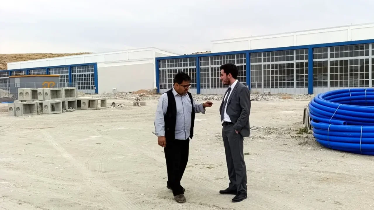 Azmak Sanayi Sitesi projesini Turan gündeme taşıdı