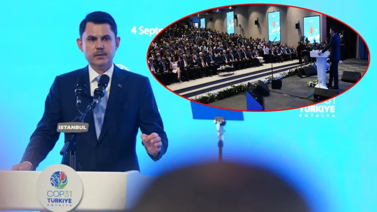 Bakan Kurum Antalya'da konuştu: "Dünya Antalya'da buluşacak"