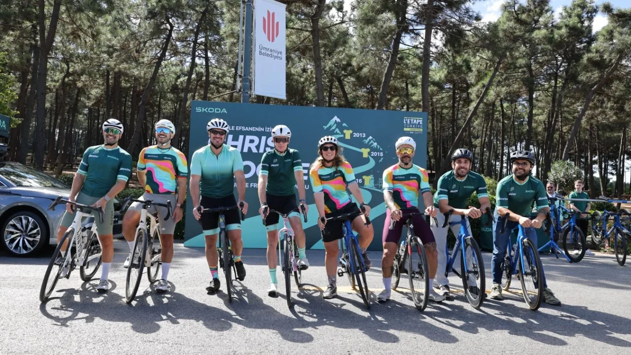 Chris Froome İstanbul'da bisiklet tutkunlarını buluşturdu