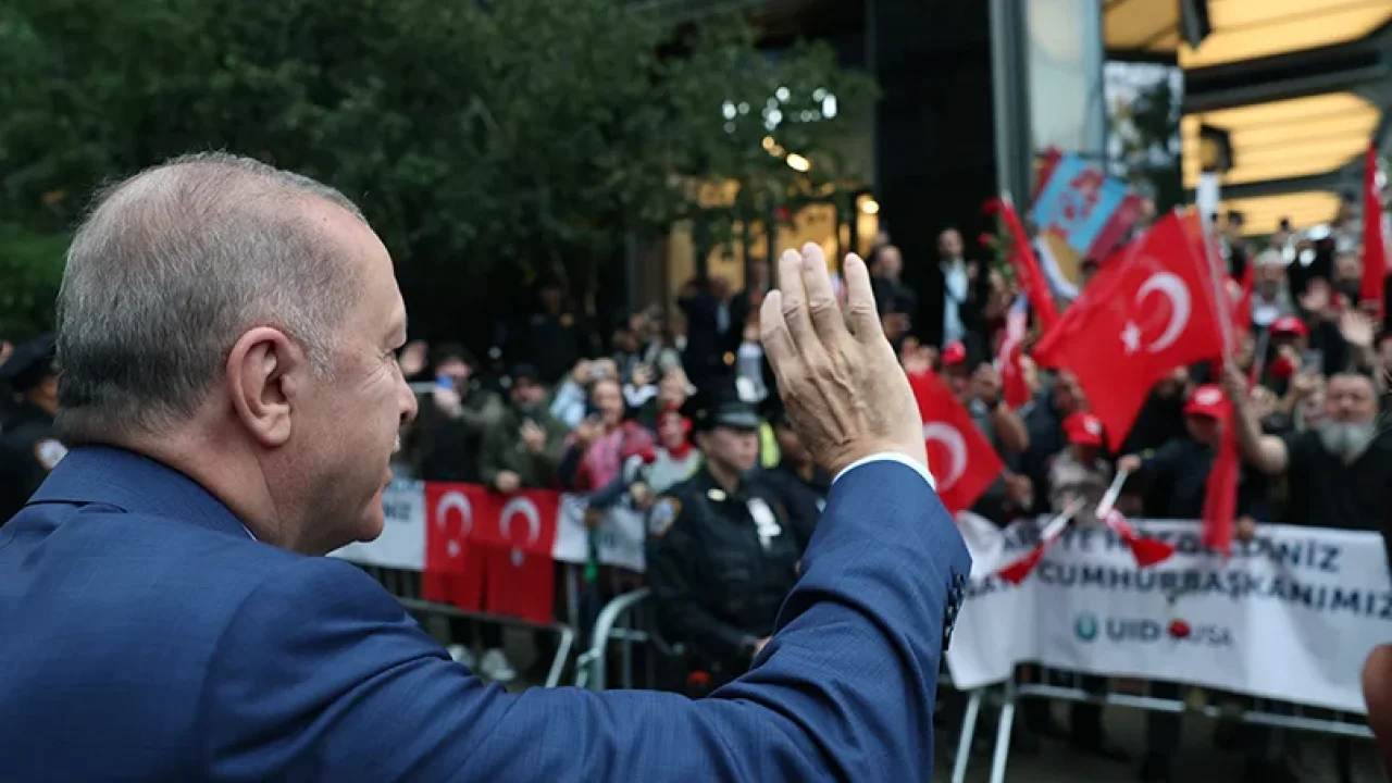 Cumhurbaşkanı Erdoğan BM Genel Kurulu için New York'ta