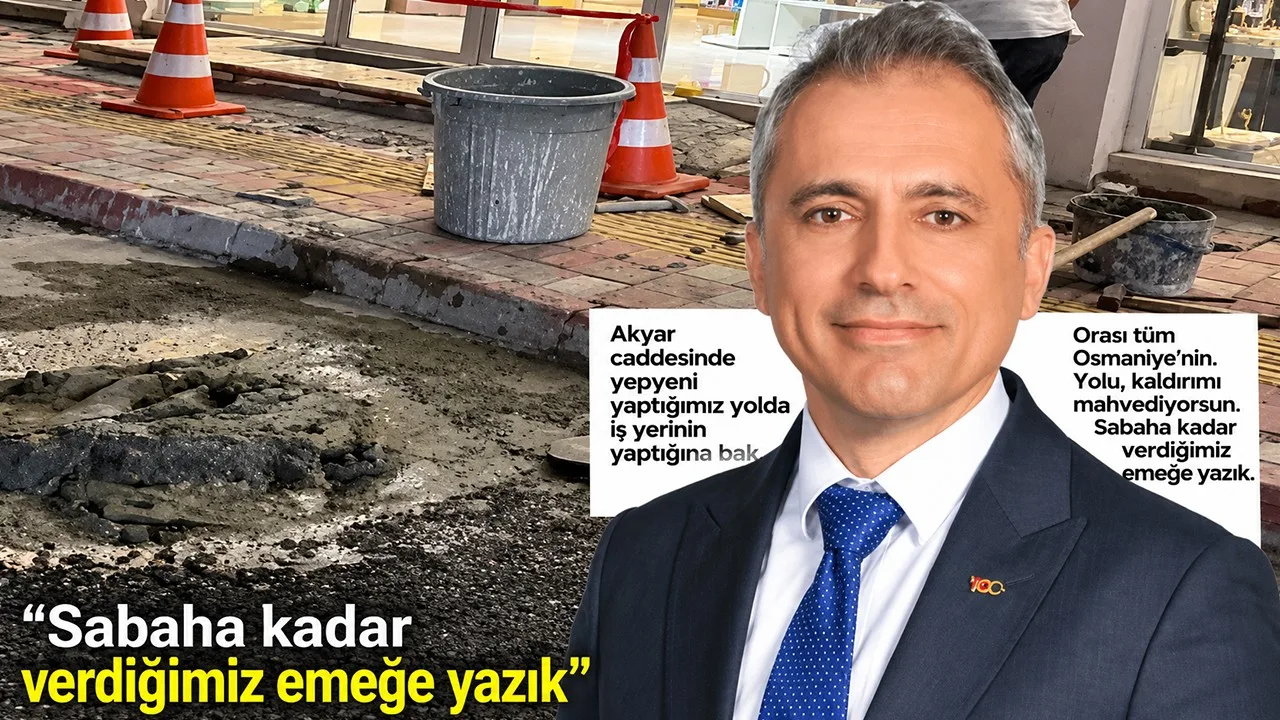 Başkan Çenet’ten Akyar Caddesi’ndeki Görüntülere Tepki