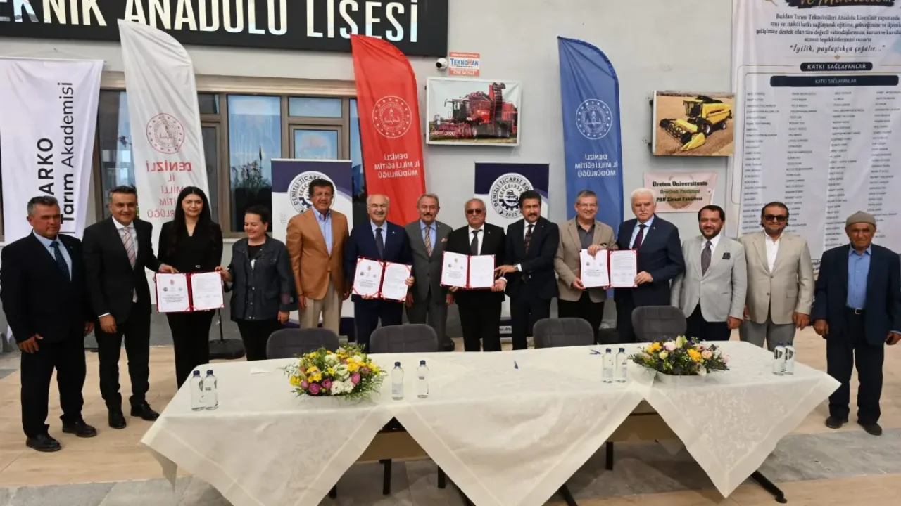 Denizli Ticaret Borsası’ndan tarım eğitimine destek