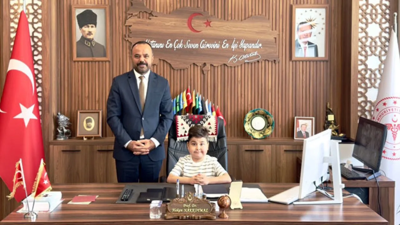 DMD Hastası Uygar Altun’dan Başhekim Hakkoymaz’a Ziyaret