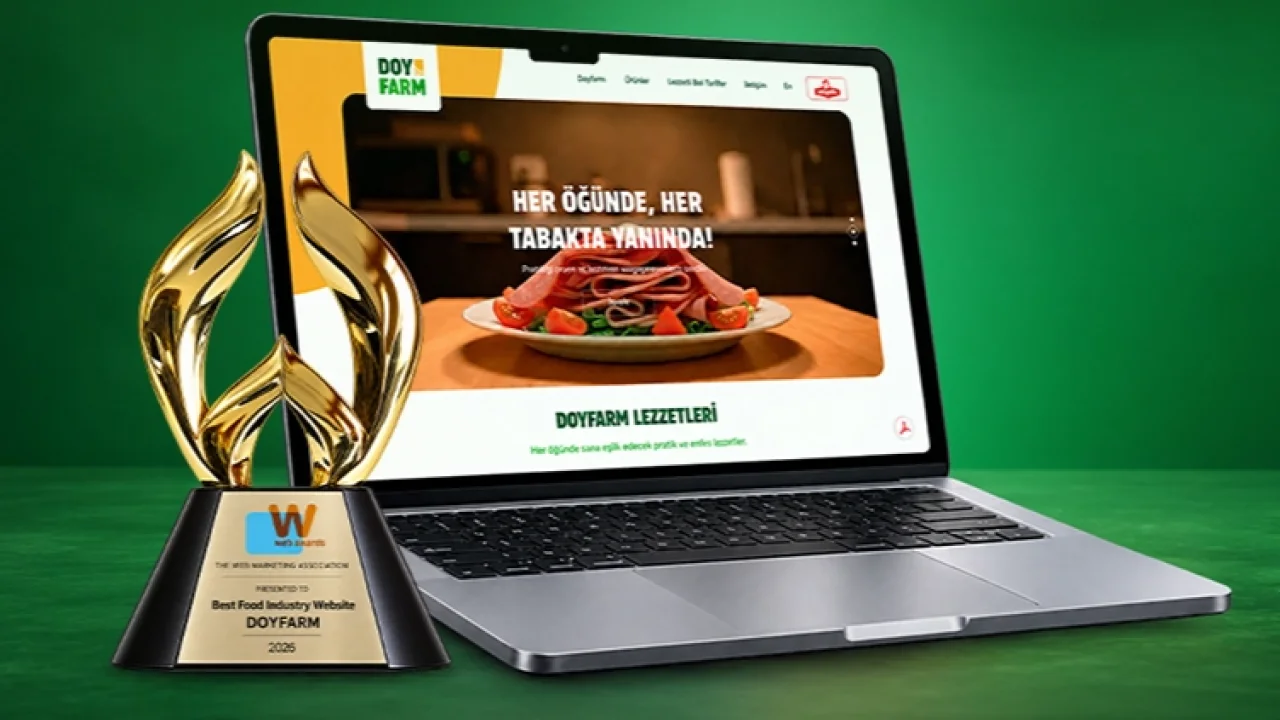 Doyfarm En İyi Gıda Sitesi Ödülünü Başarıyla Kazandı