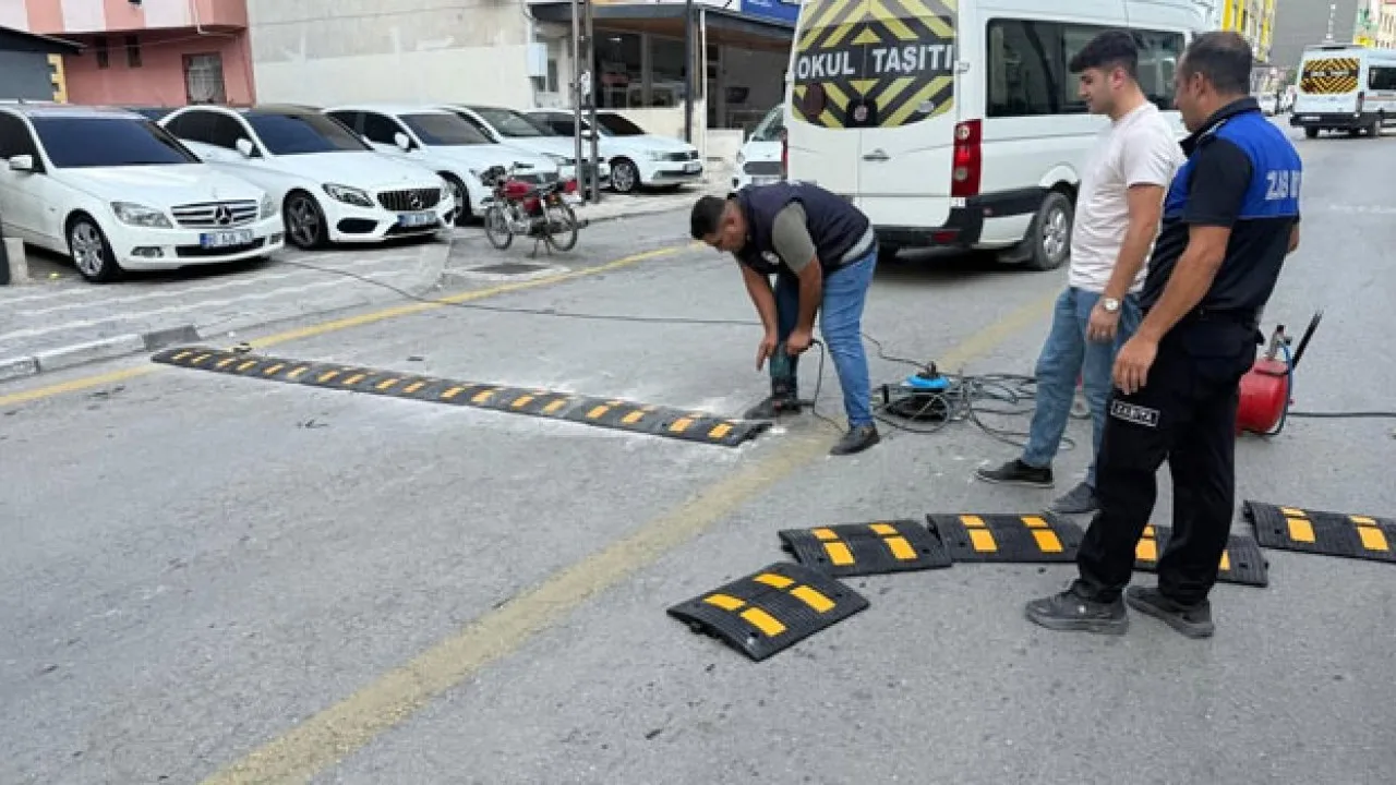 Düziçi’nde Trafik Güvenliği İçin Kasis Çalışması