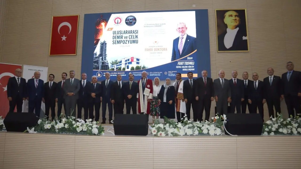 Fuat Tosyalı'ya 'Fahri Doktora' ünvanı verildi