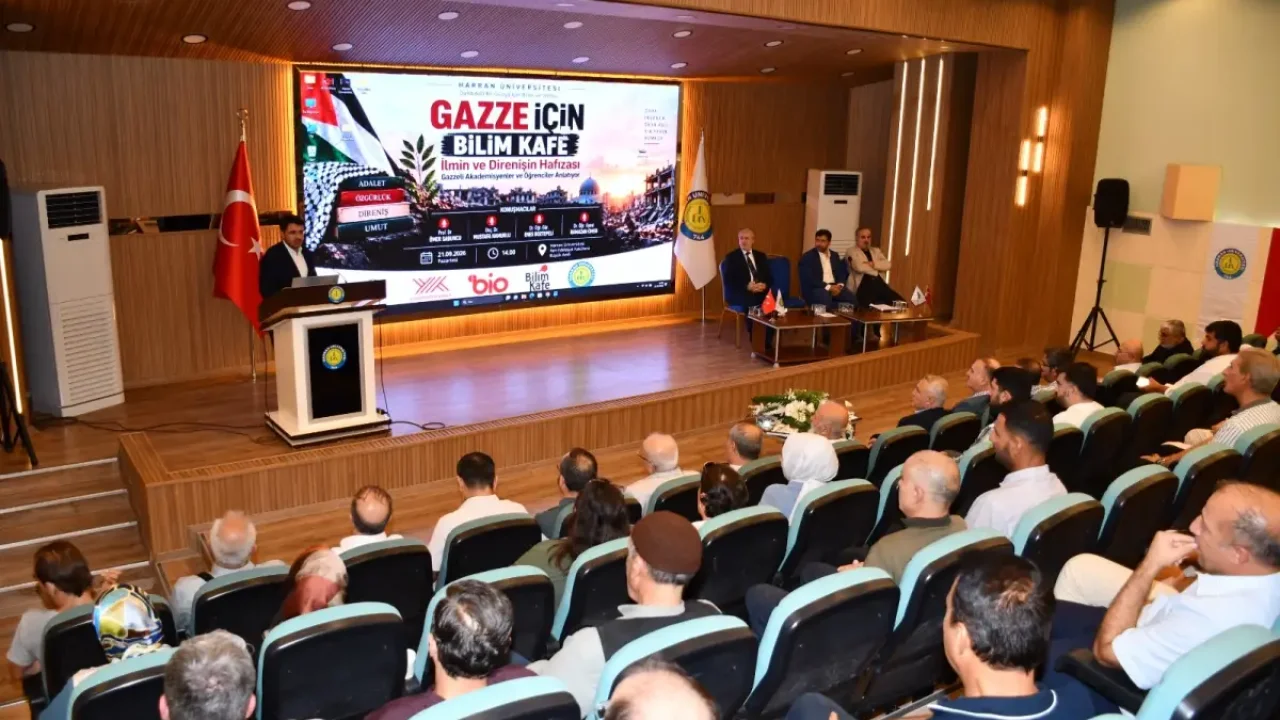 Gazze’nin sesi Harran Üniversitesinden yükseldi