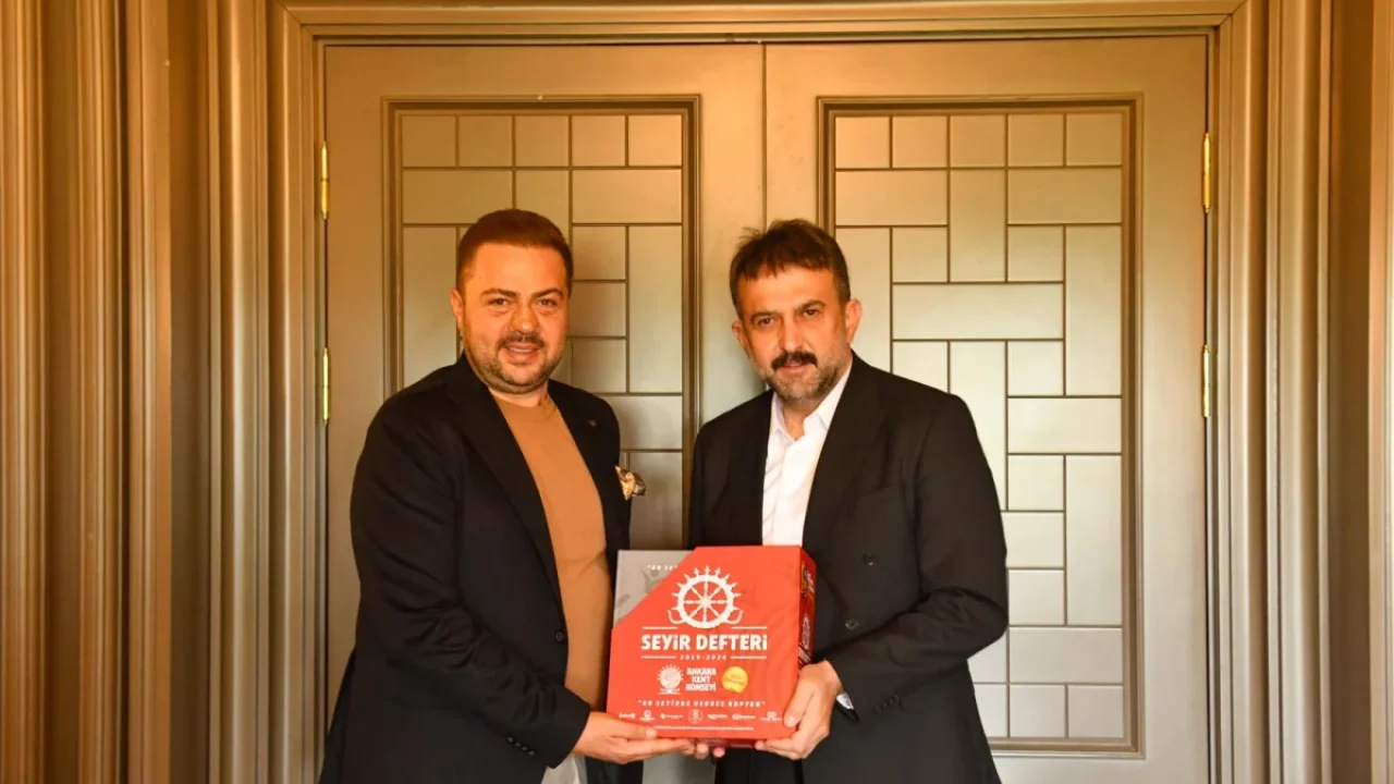 Gençlerbirliği’nden AKK Başkanı Yılmaz’a tebrik ziyareti
