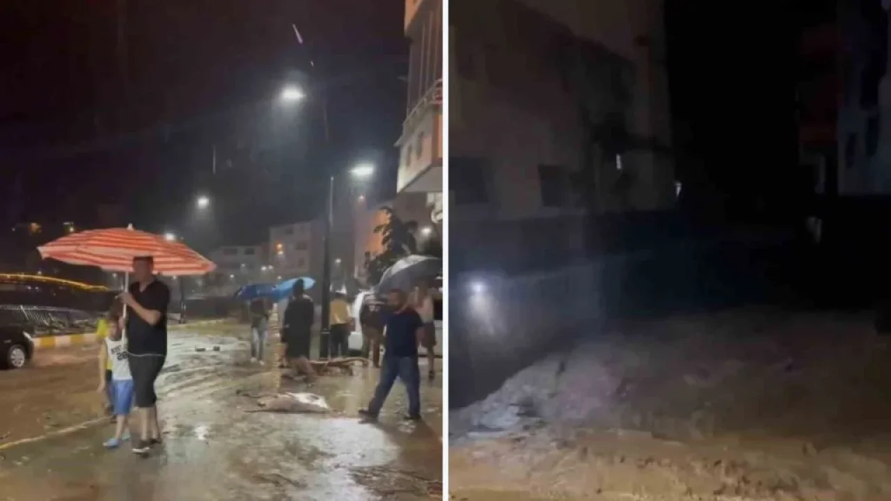 Giresun'da sağanak ve heyelan hayatı aksatıyor