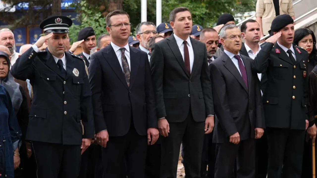 Güdül’de 19 Eylül Gaziler Günü törenle kutlandı