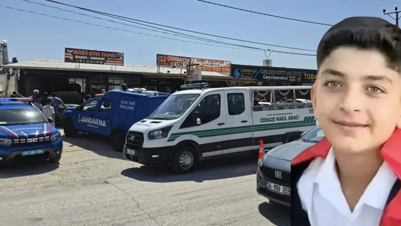 Hatay’da oto tamirhanesinde patlama: 13 yaşındaki çırak öldü