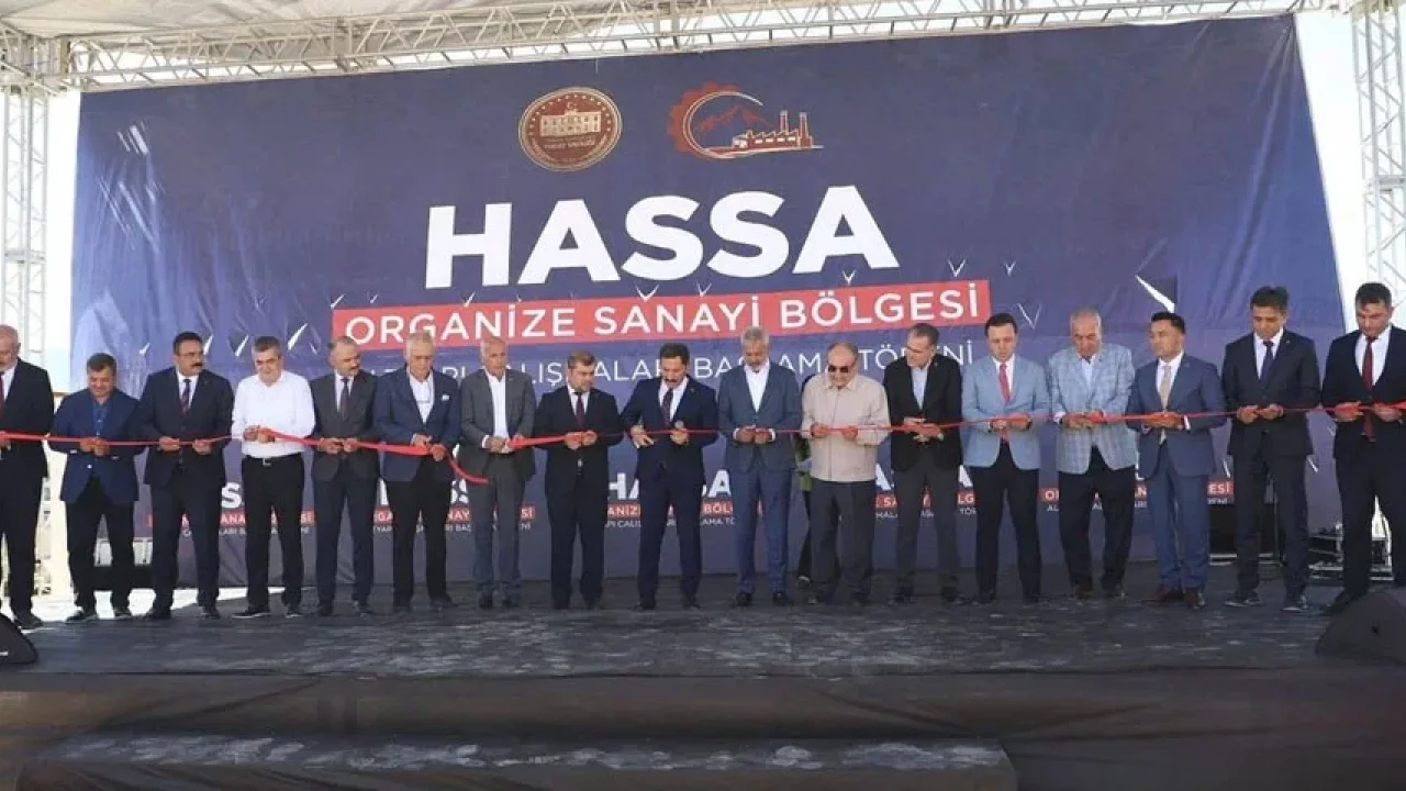 Hatay Hassa OSB'de alt yapı çalışmaları başladı