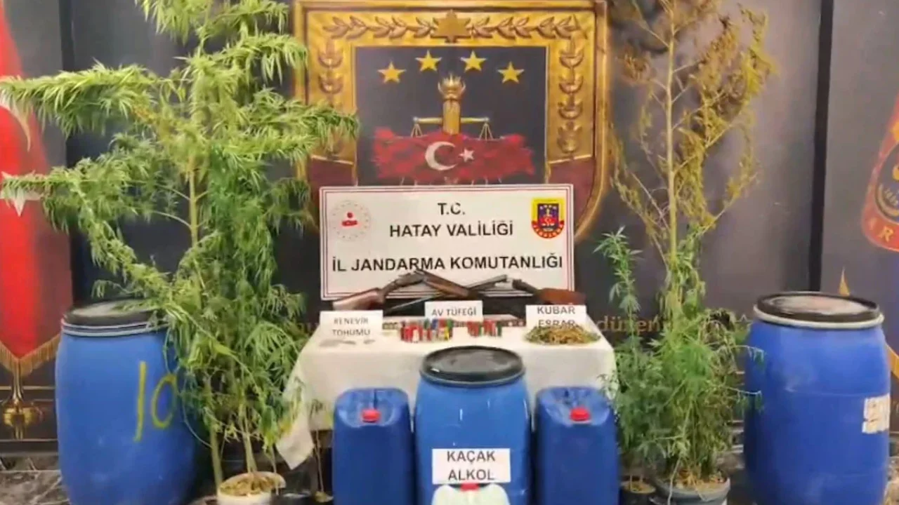 Hatay jandarma operasyonu büyük kaçakçılığı önledi