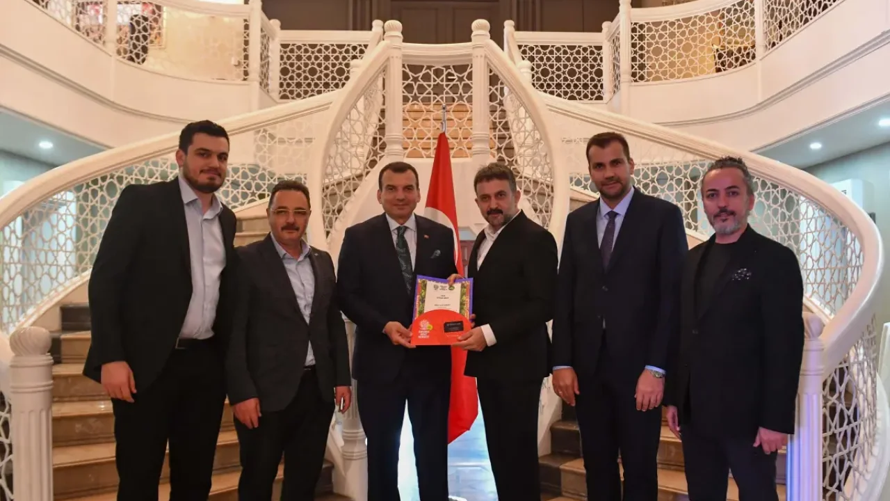 İTO heyetinden AKK Başkanı Yılmaz’a tebrik ziyareti