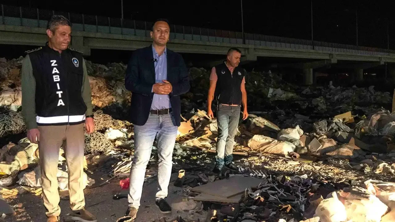 İzmir Bornova’da kaçak moloza karşı denetimler artırıldı