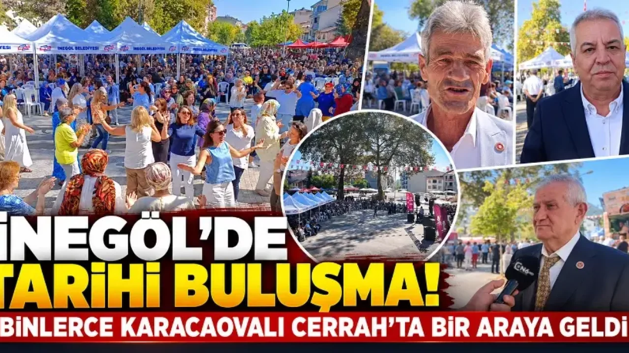 Karacaova Mübadilleri İnegöl Cerrah'ta Yeniden Buluştu