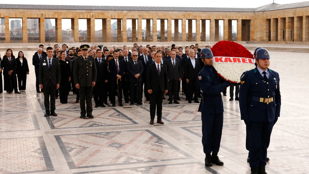 Karel teknoloji yolculuğunun 40. yılında Anıtkabir'i.