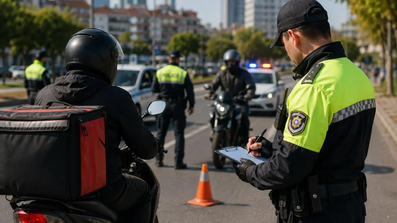 Kayıtsız motokuryelere ve hız ihlallerine sıkı denetim