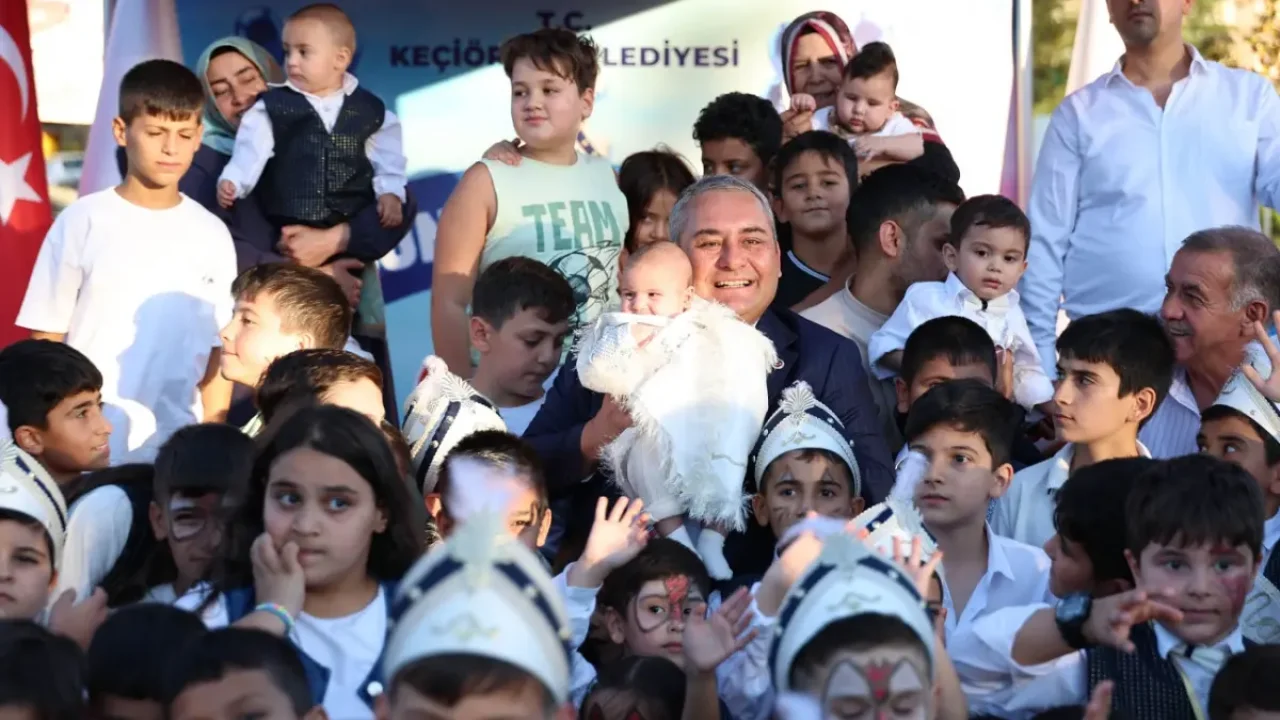 Keçiören’de sünnet şöleni coşkusu yaşandı