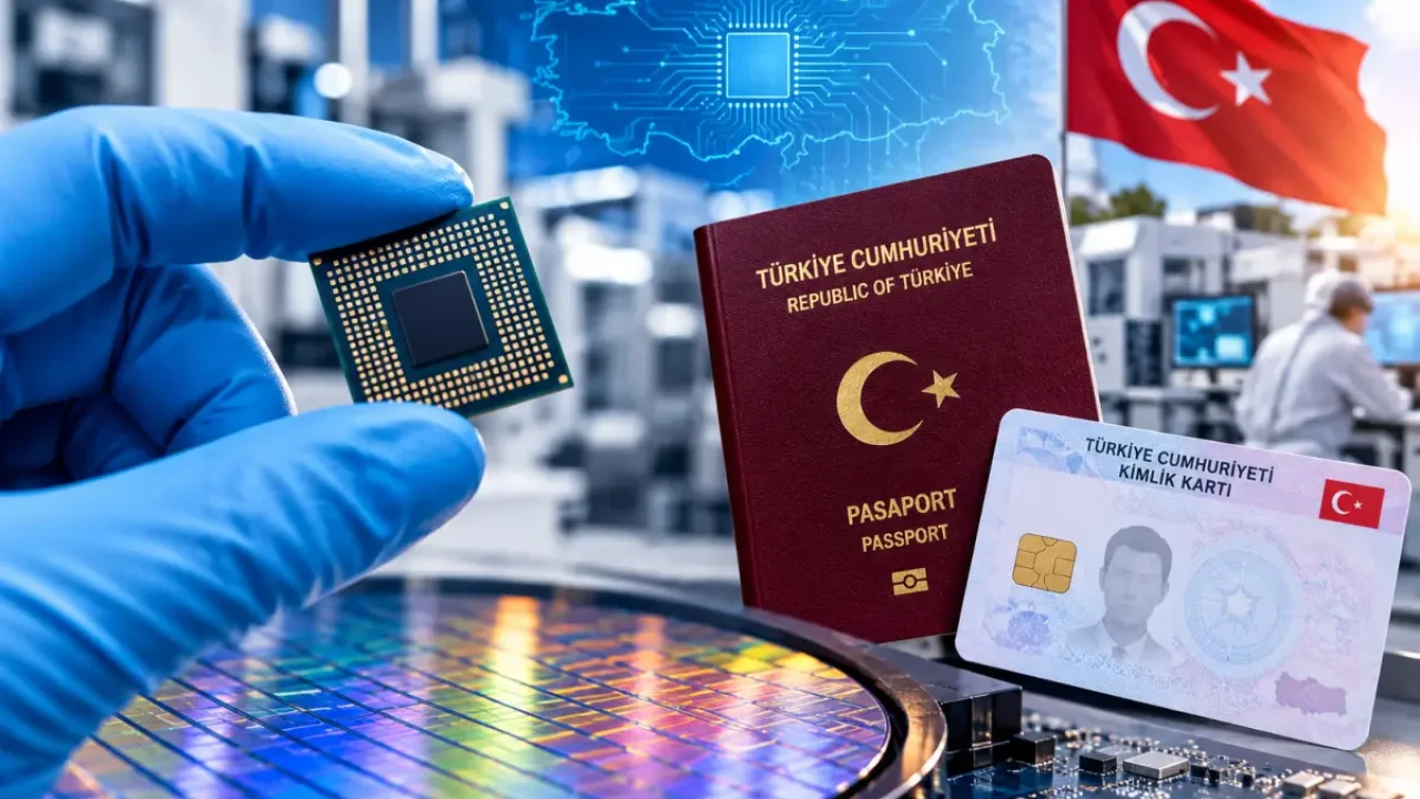 Kimlik ve pasaport çipleri Türkiye’de üretilecek
