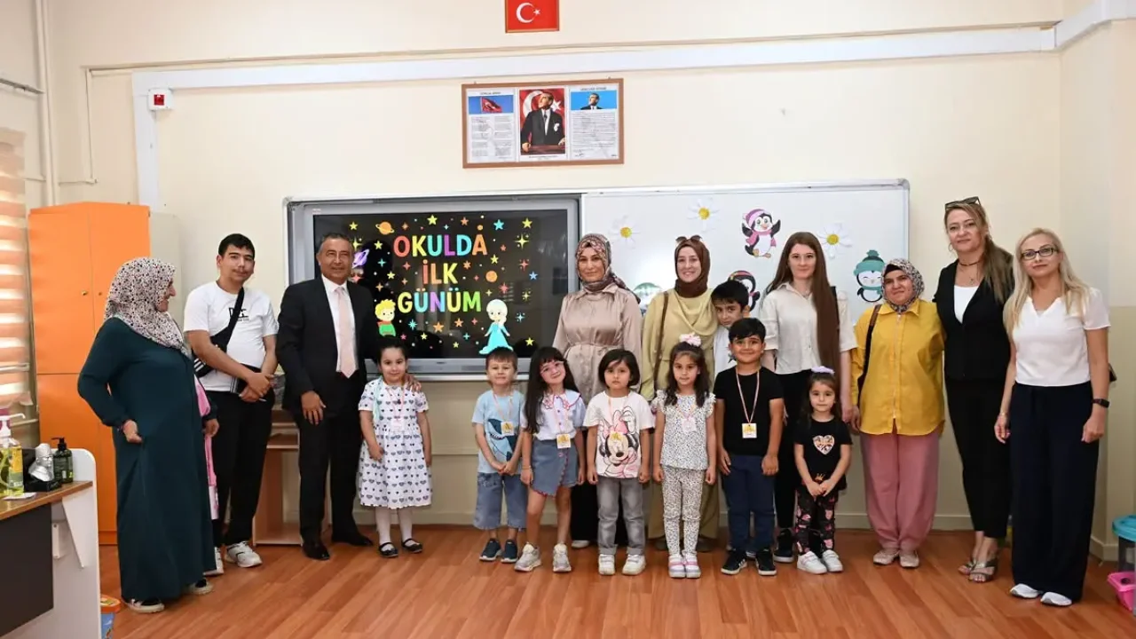Kırıkkale’de birinci sınıfların okul heyecanı başladı