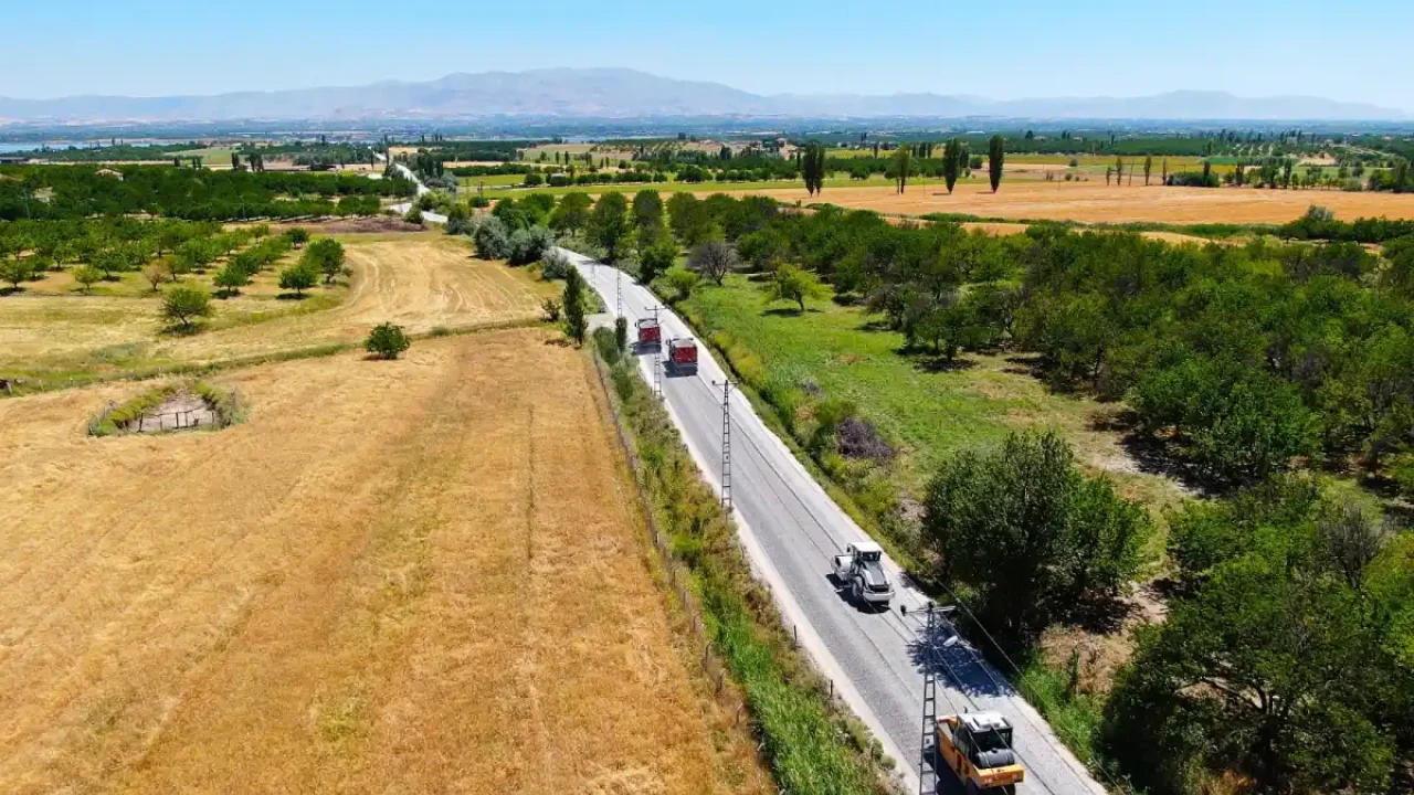 Malatya’da kırsal yollar yenileniyor