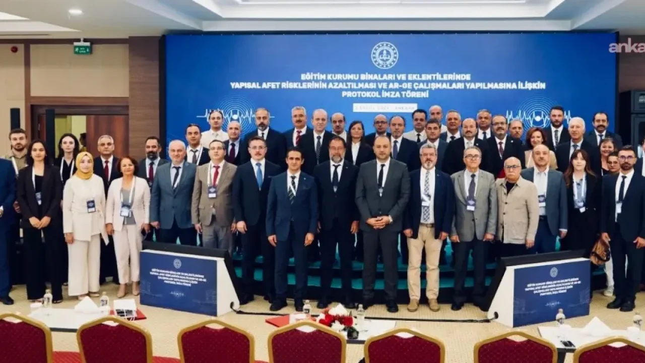 MEB ile 15 üniversiteden eğitim yapıları için afet güvenliği iş birliği