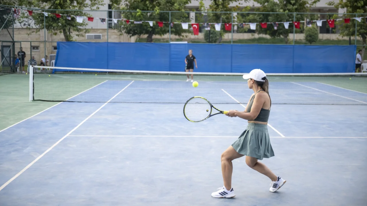 Mersin Tenis Turnuvası Şampiyonları Kupalarına Kavuştu