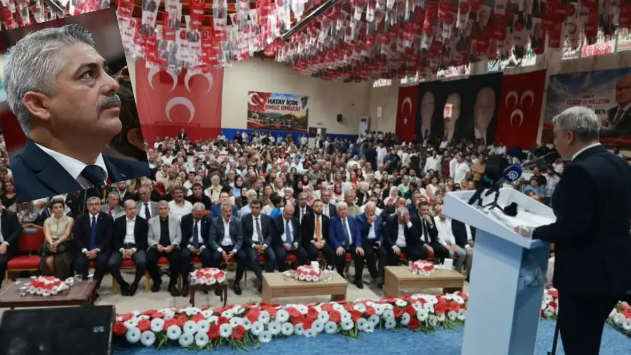 MHP Hatay Kongresi Sonuçlandı: Taşçı Güven Tazeledi