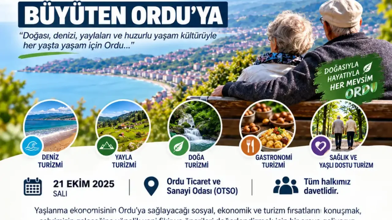 Ordu’da ileri yaş grubuna özel turizm modeli