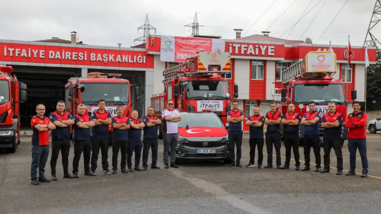 Ordu'da İtfaiye Haftası coşkusu başladı
