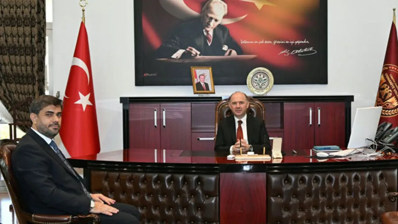 Osmaniye’nin Yeni Gençlik ve Spor İl Müdüründen Valiye Ziyaret