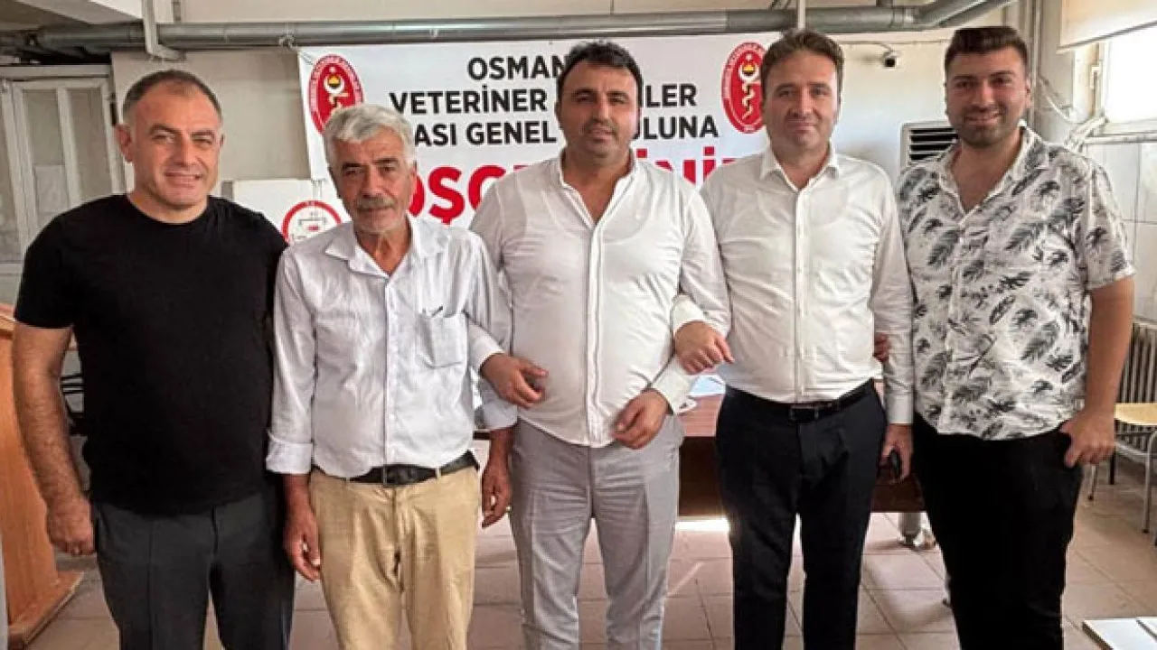 Osmaniye Veteriner Hekimler Odası’nda Yusuf Ertuğ Tufan Yeniden Görevde