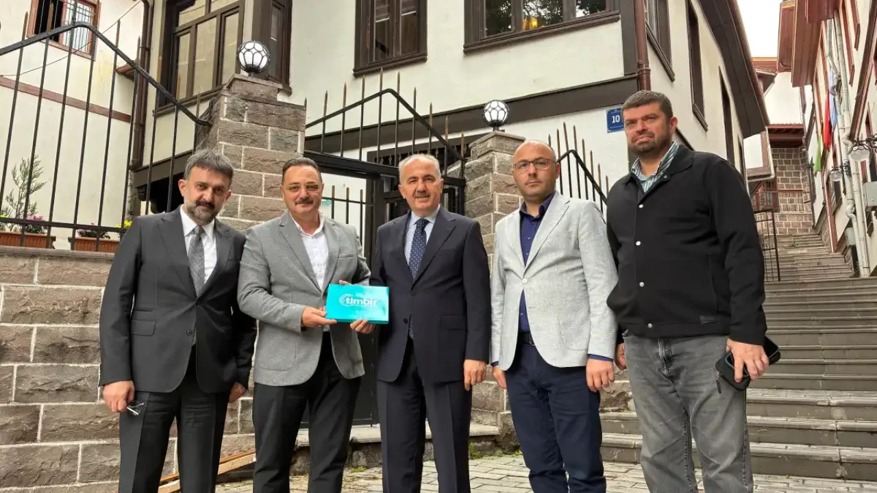 Rize Belediye Başkanı Metin’den TİMBİR’e ziyaret