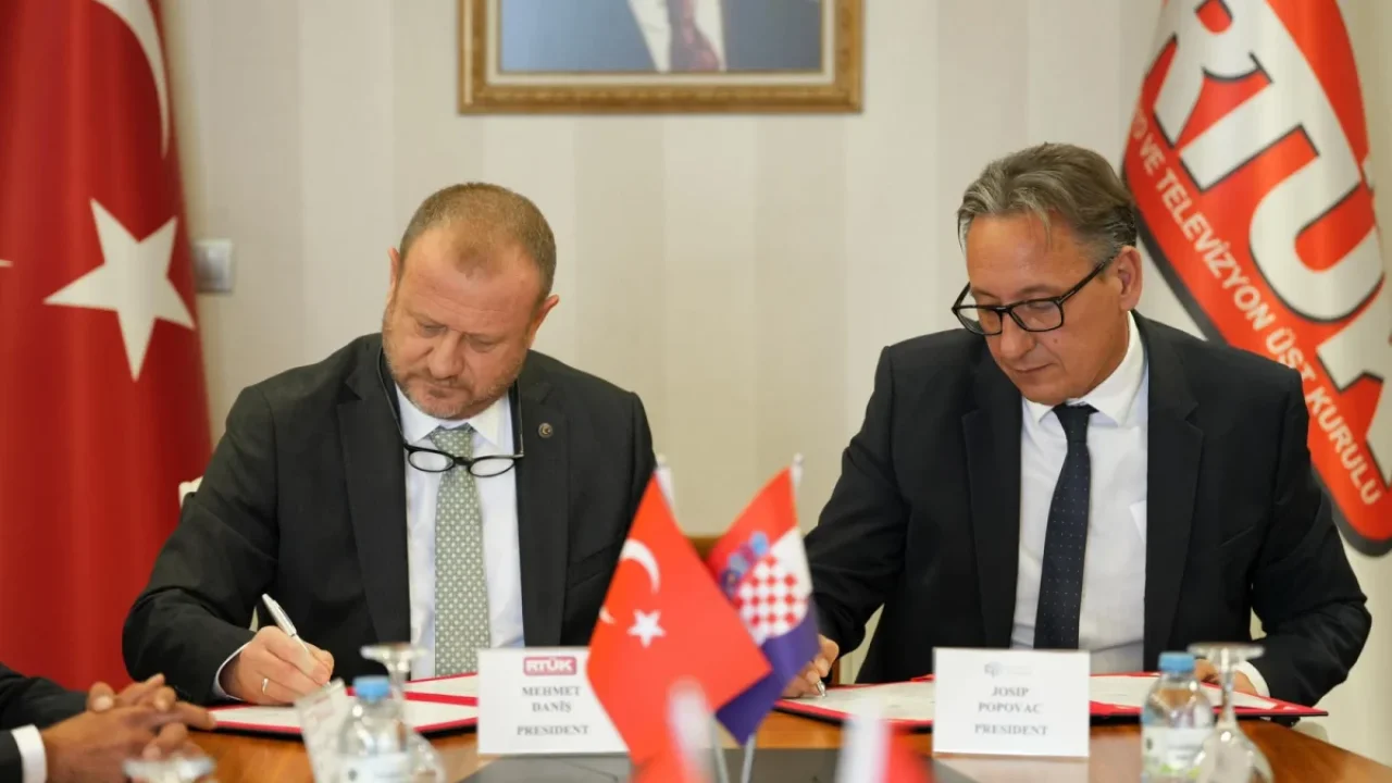 RTÜK iş birliği için Hırvatistan ile anlaştı
