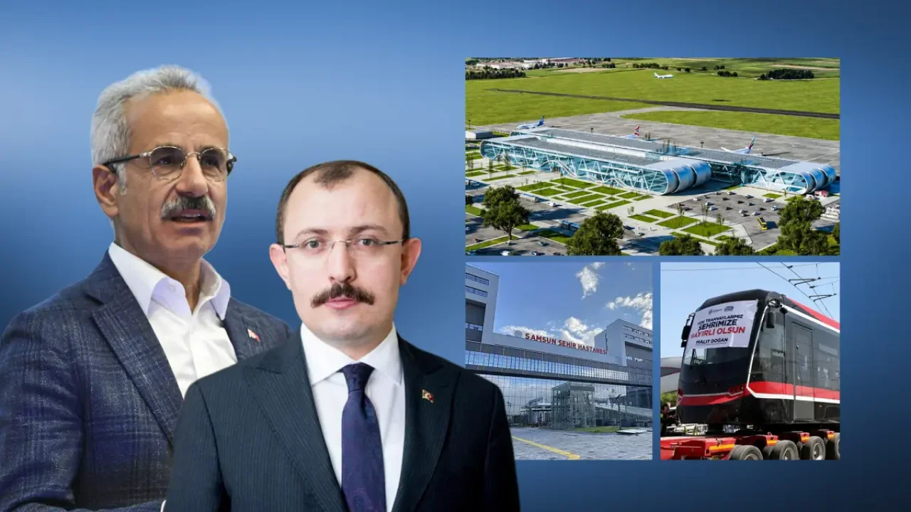 Samsun'da tarihi gün! İki dev projenin temeli atılıyor