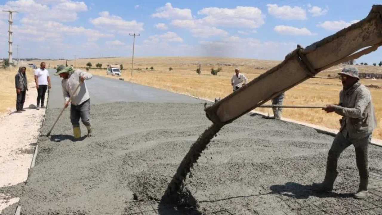 Şanlıurfa’da üç ilçeyi birbirine bağlayan yol tamamlandı